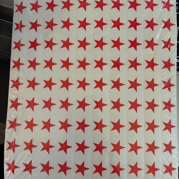 Unbranded Other - Tyvek Paper Wristbands - Red Stars 3/4" (500 PACK),